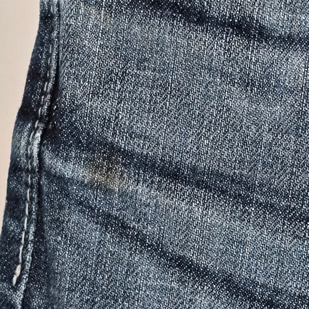 7 For All Mankind Austyn Relaxed Straight  Dark Wash Blue Jeans Mens 32x29 - Picture 10 of 11